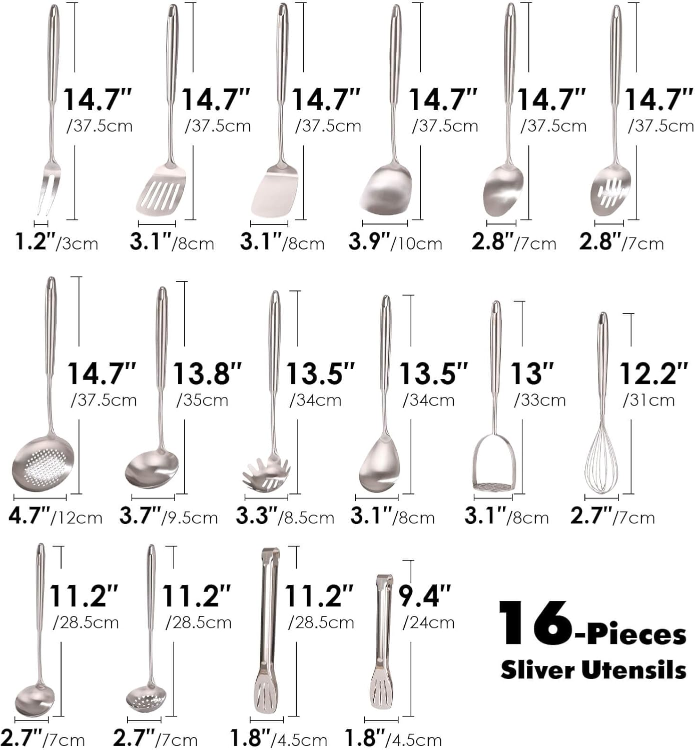 18/10 Stainless Steel 16-Piece Utensil Set review tips 18/10 stainless steel 16-piece utensil set review photo