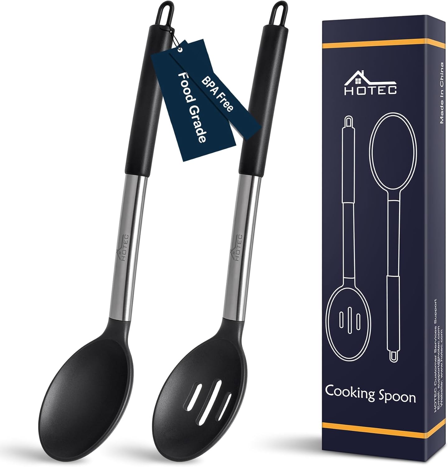 HOTEC 446°F Silicone Cooking Spoon review