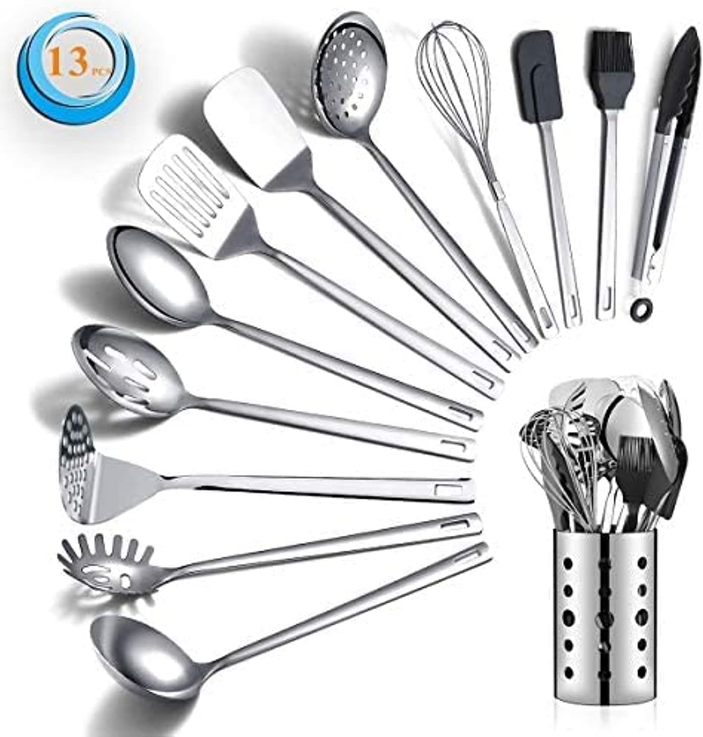 Berglander 13-piece stainless steel cooking utensils set review photo