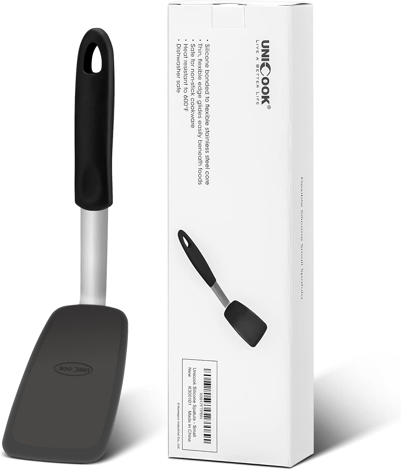 Unicook flexible silicone spatula review image