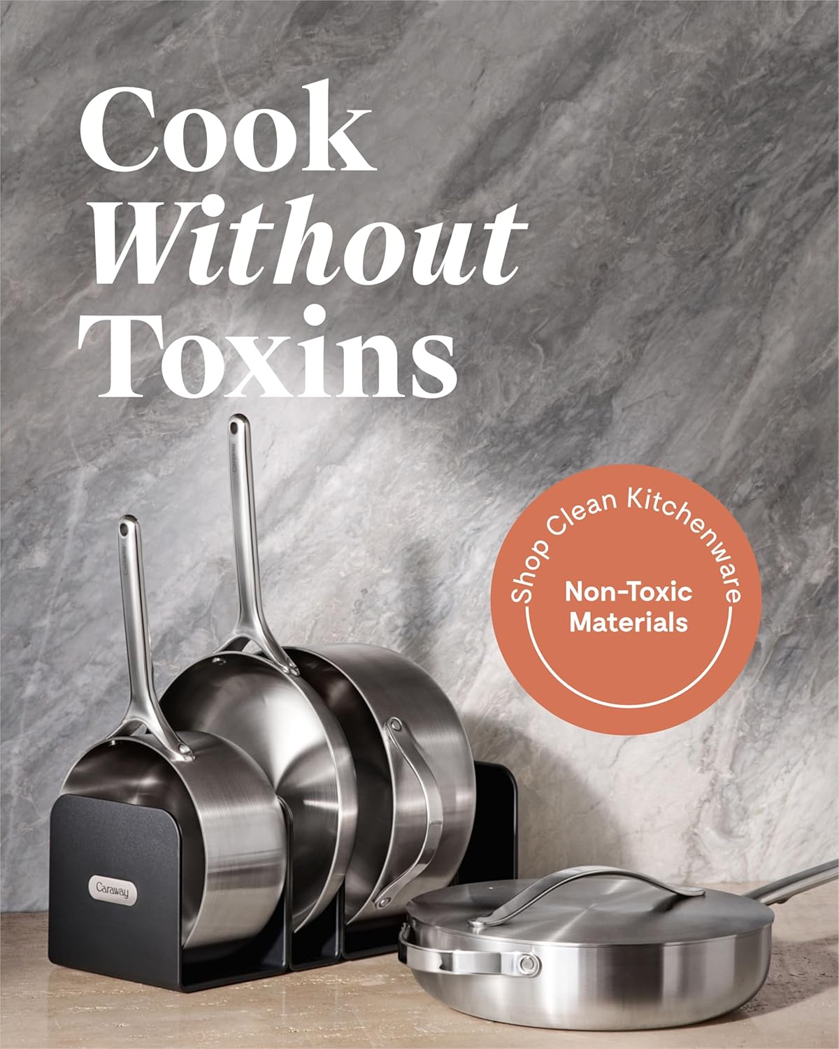 Caraway Stainless Steel Cookware Set review