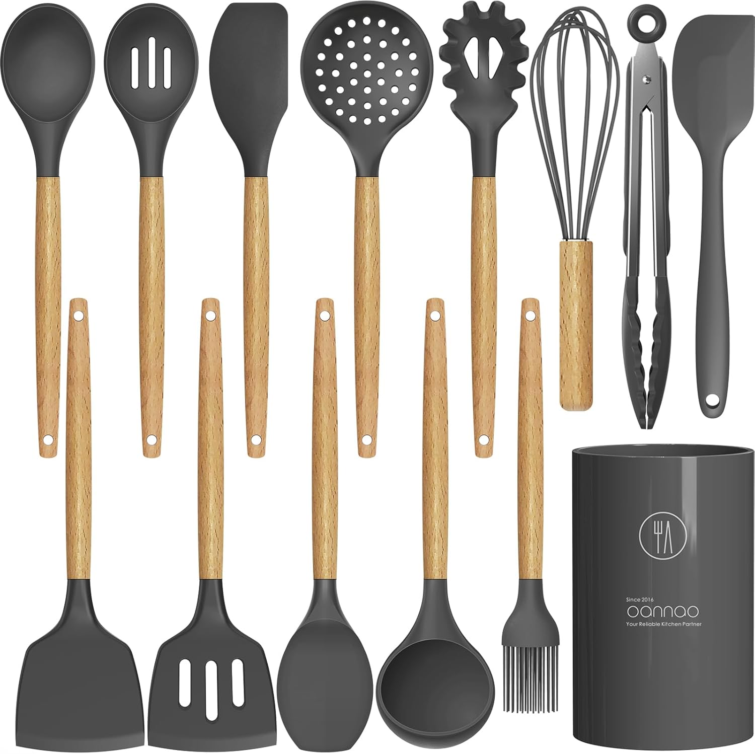 oannao Silicone Kitchen Utensils review