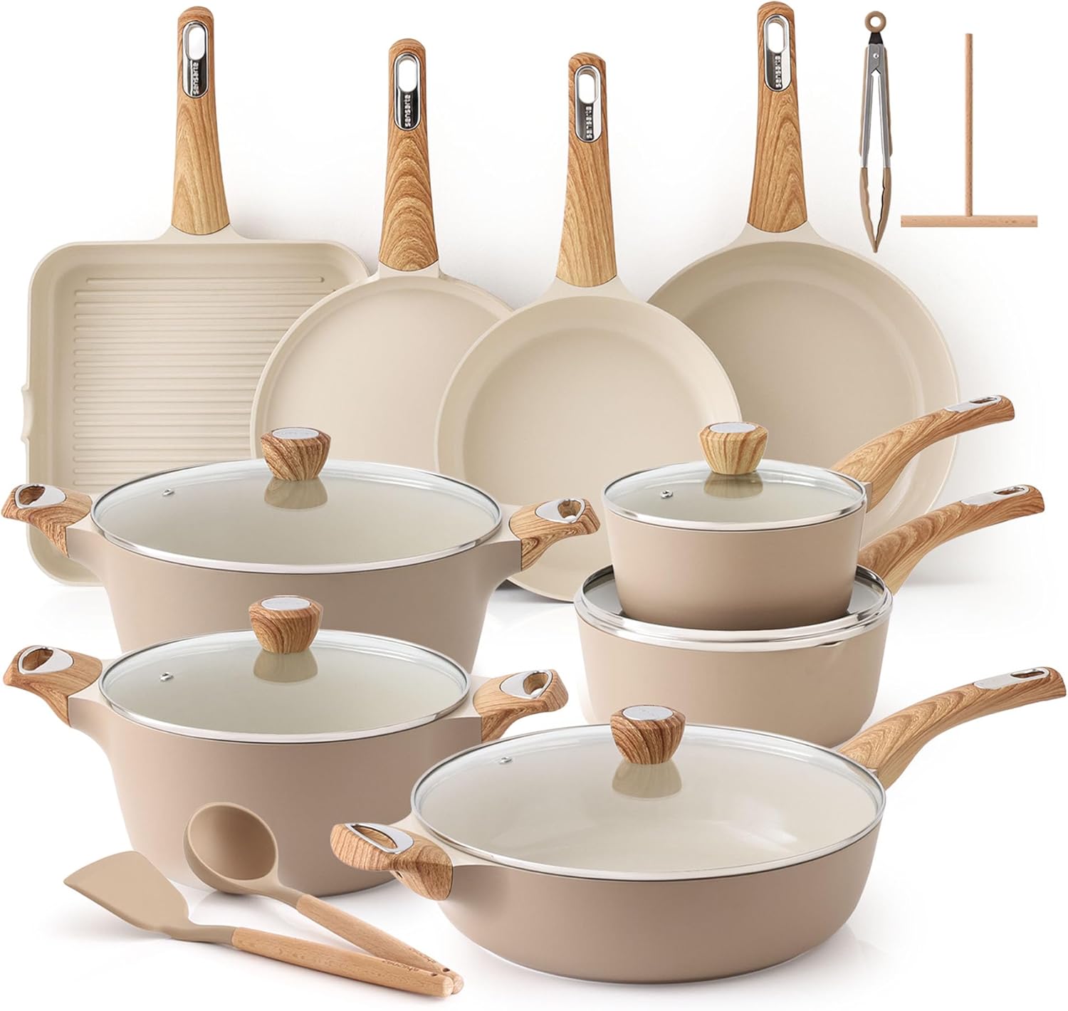 SENSARTE 26-Piece Nonstick Cookware Set review