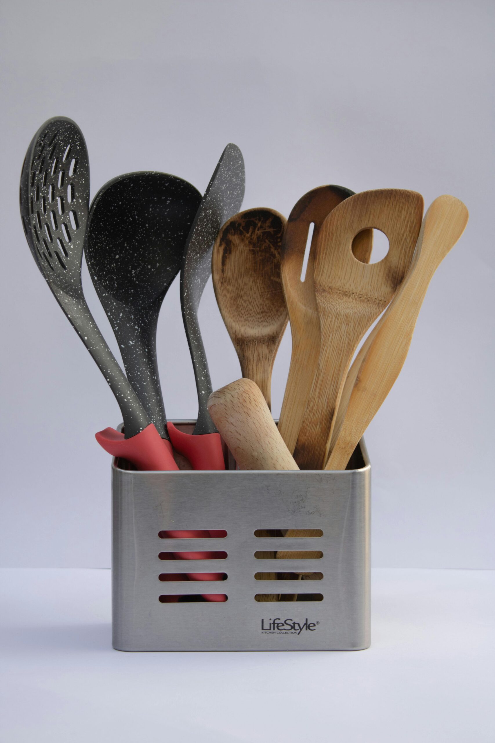 Riveira Dark Bamboo Wooden Spoons for Cooking 6-Piece, Apartment Essentials Wood Spatula Spoon Nonstick Kitchen Utensil Set Premium Quality Housewarming Gifts for Everyday Use Riveira Dark Bamboo Wooden Spoons for Cooking 6-Piece, Apartment Essentials Wood Spatula Spoon Nonstick Kitchen Utensil Set Premium Quality Housewarming Gifts for Everyday Use